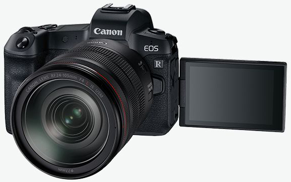 Canon EOS R full frame mirrorless camera